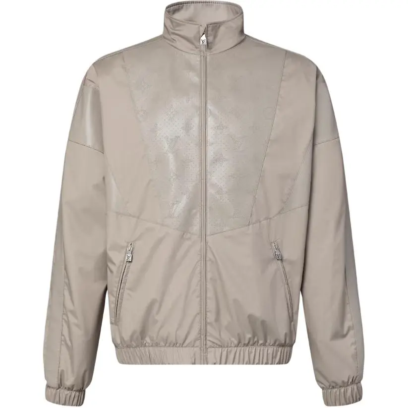 LOUIS VUITTON Monogram SS26 Leather Jacket Men's