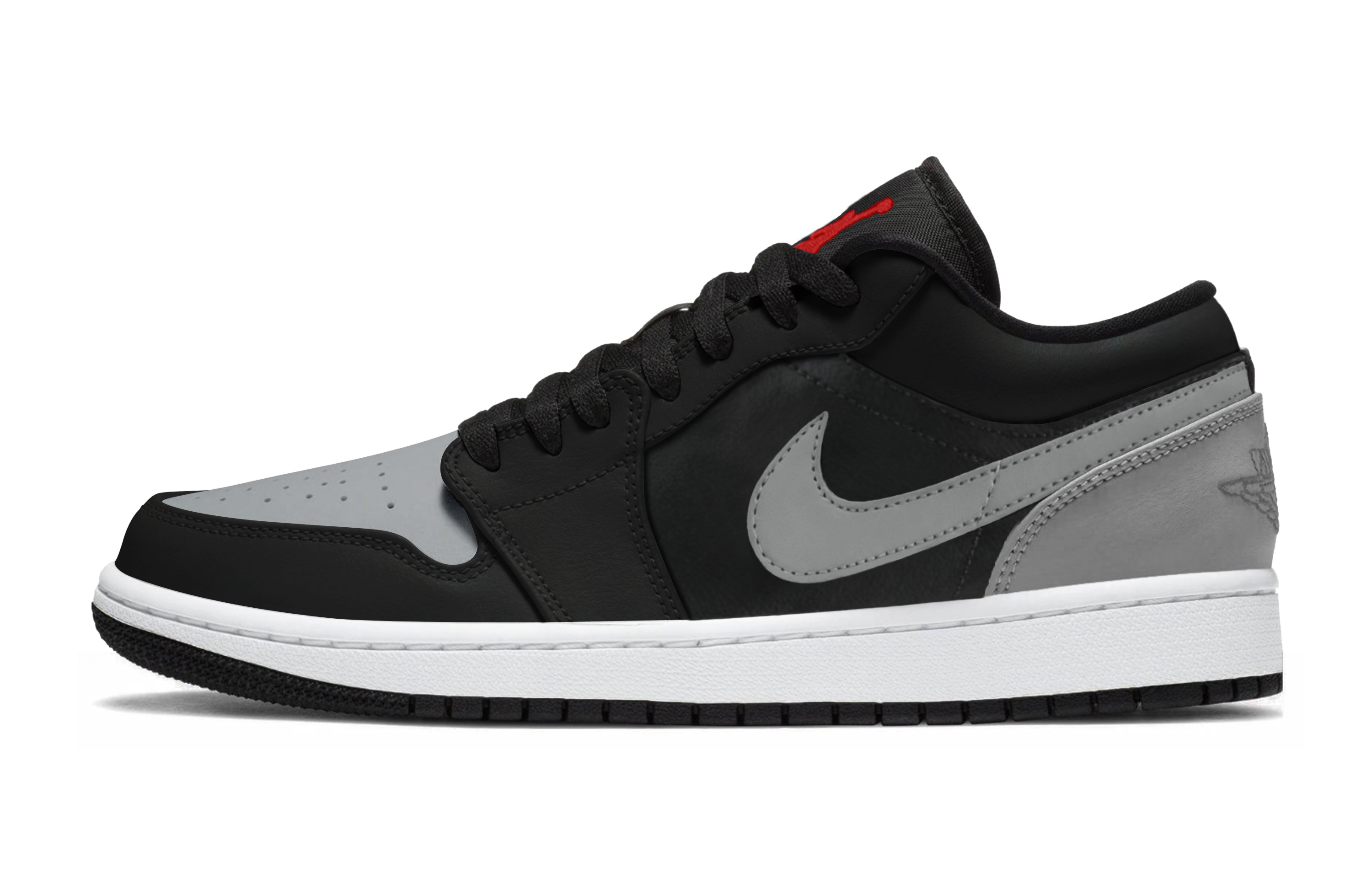 Jordan Air Jordan 1 Comfortable Cushioning Slip Resistant Abrasion Resistant Low top Vintage Basketball Shoes Unisex