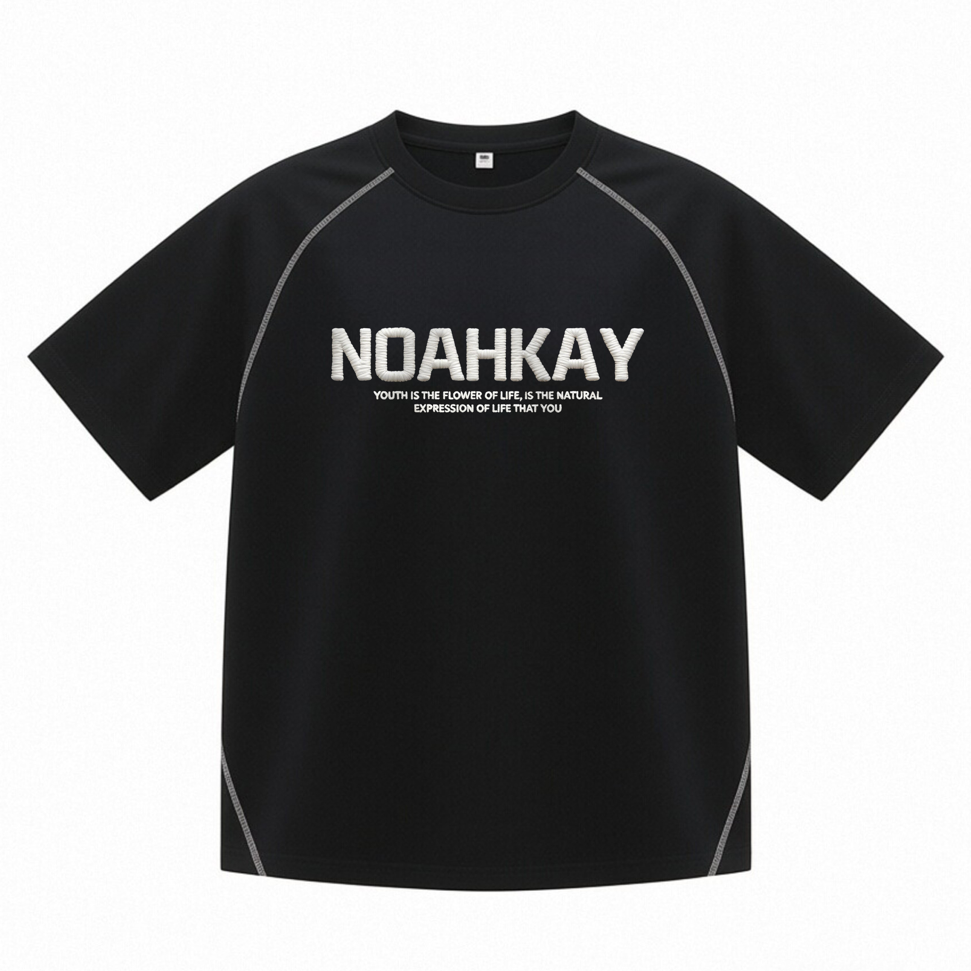 Футболка NOAH KAY (черная)