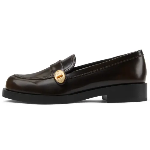 CHARLES&KEITH Pu Loafers Chunky Heel Women's