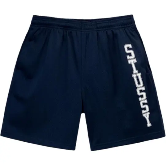 Stussy Casual Shorts Men's NYX/Dark Blue Thin