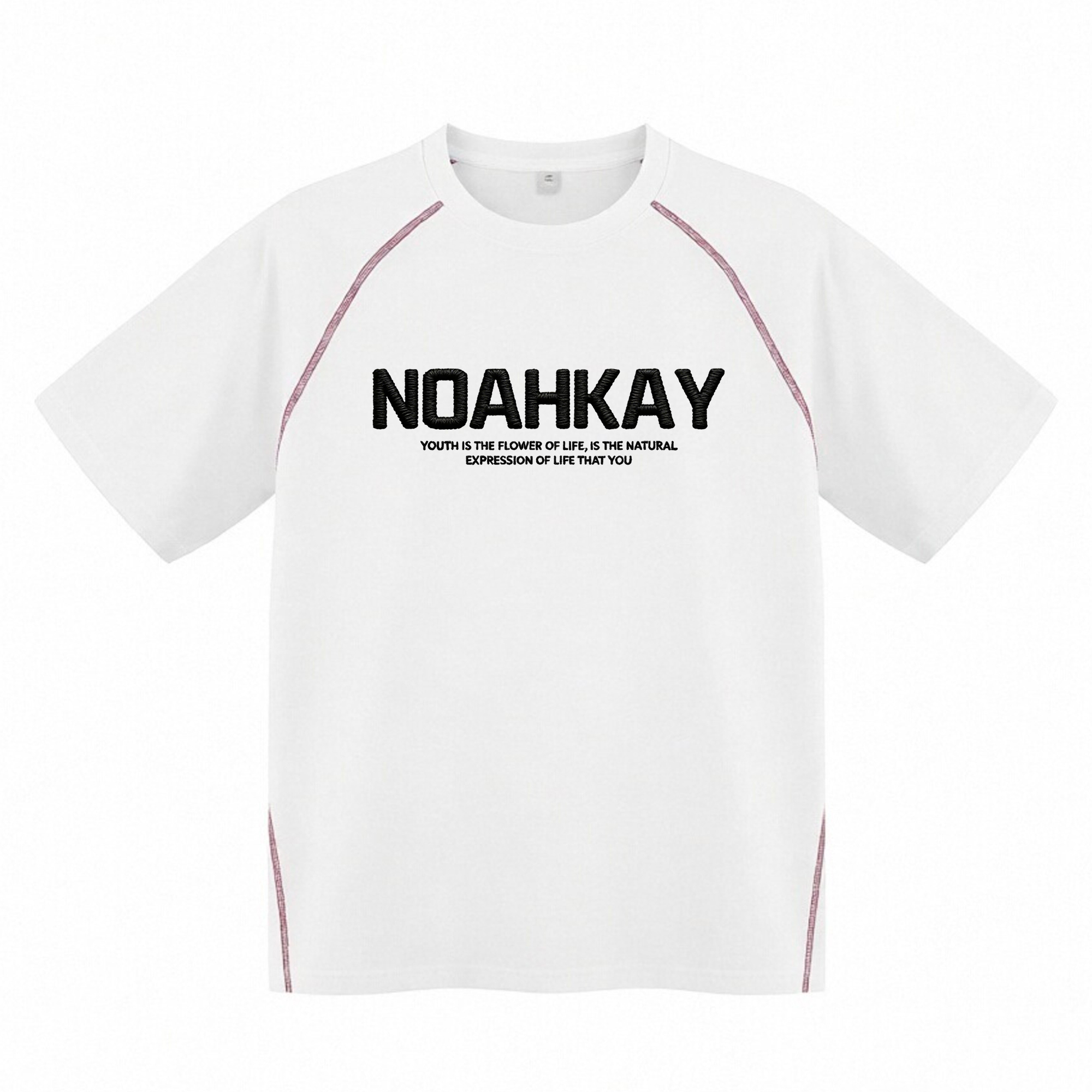 Футболка NOAH KAY (черная) — Черный — фото 7