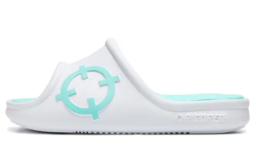 RIGORER Skyline 1 EVA Slide Slippers Unisex White Green