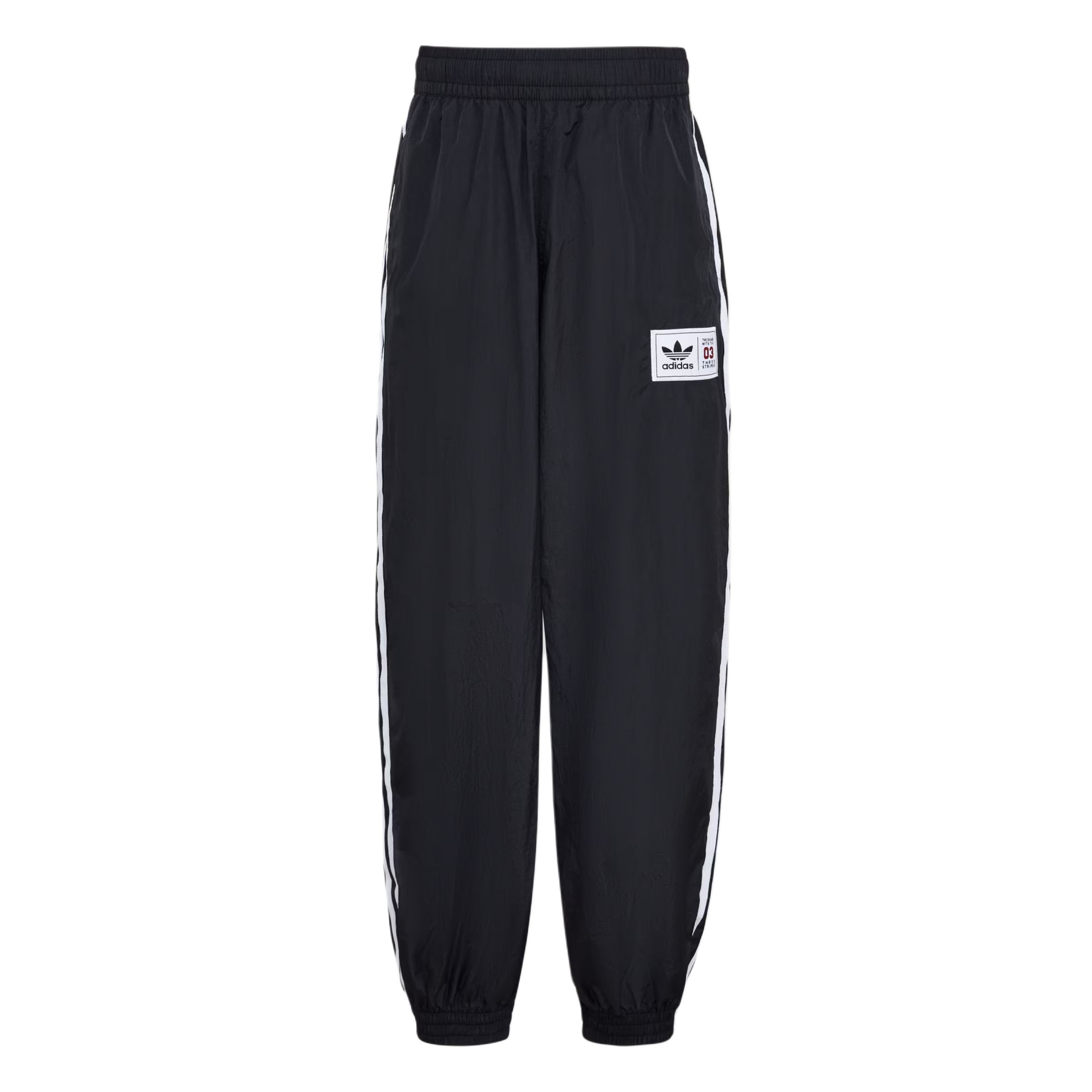 Мужские штаны adidas originals BASKETBALL (черно-белые)