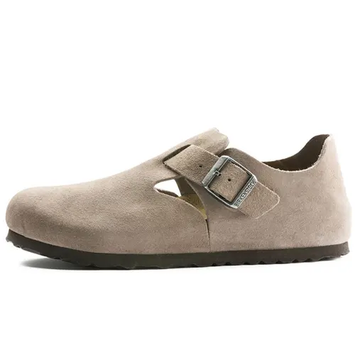 Birkenstock London Suede Leather 'Taupe'