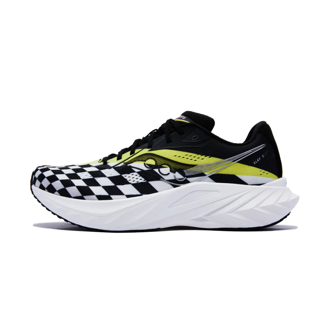 Saucony SLAY 3 Rebound Carbon Plate Marathon Training Race Running Shoes Unisex Black