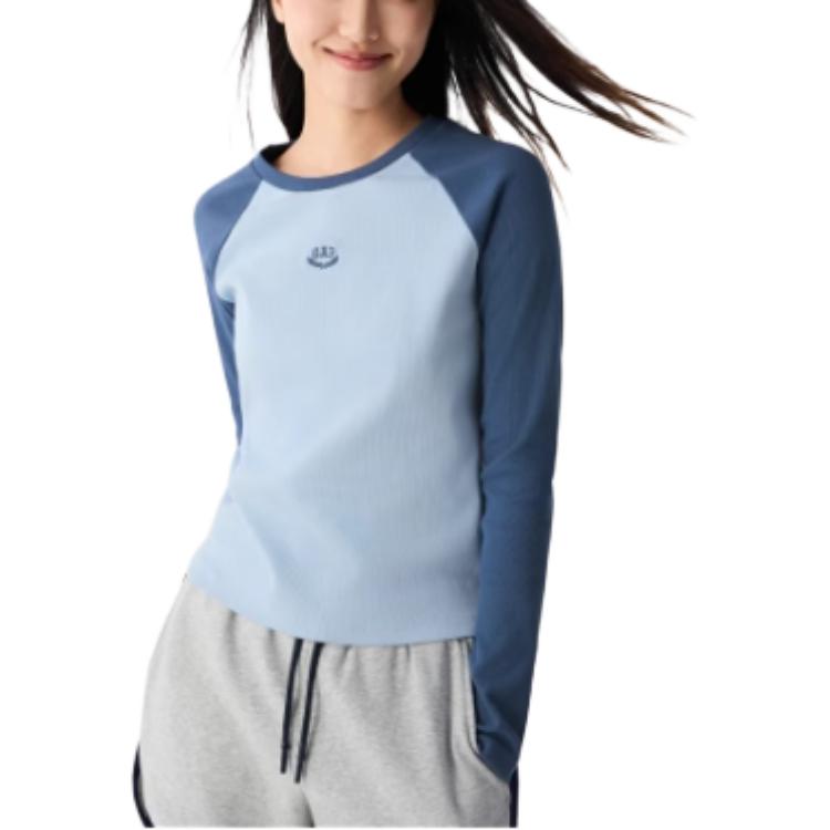 Женская футболка GAP Logo T (разноцветная) — фото 3