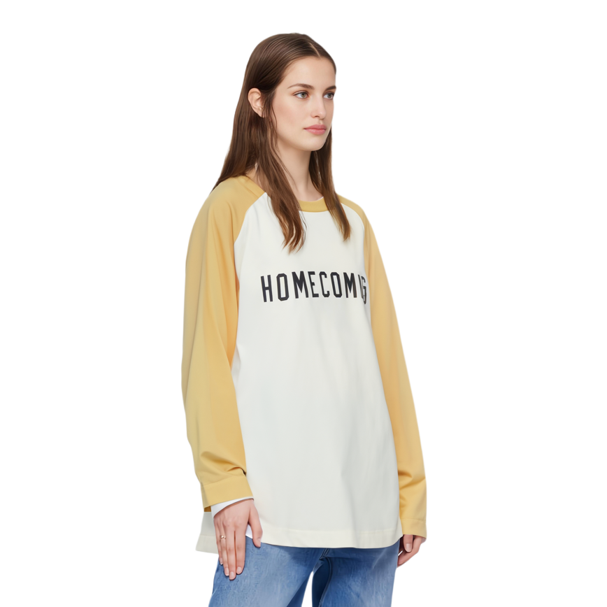 Женская футболка Fear of God Essentials T (бежевая) — фото 3