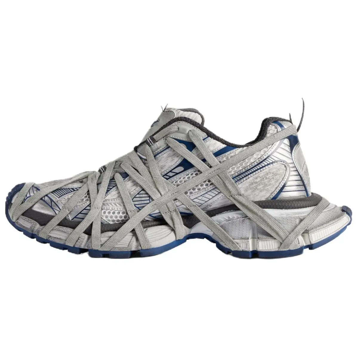 Balenciaga 3XL Extreme Low top Chunky Sneakers Men's Gray