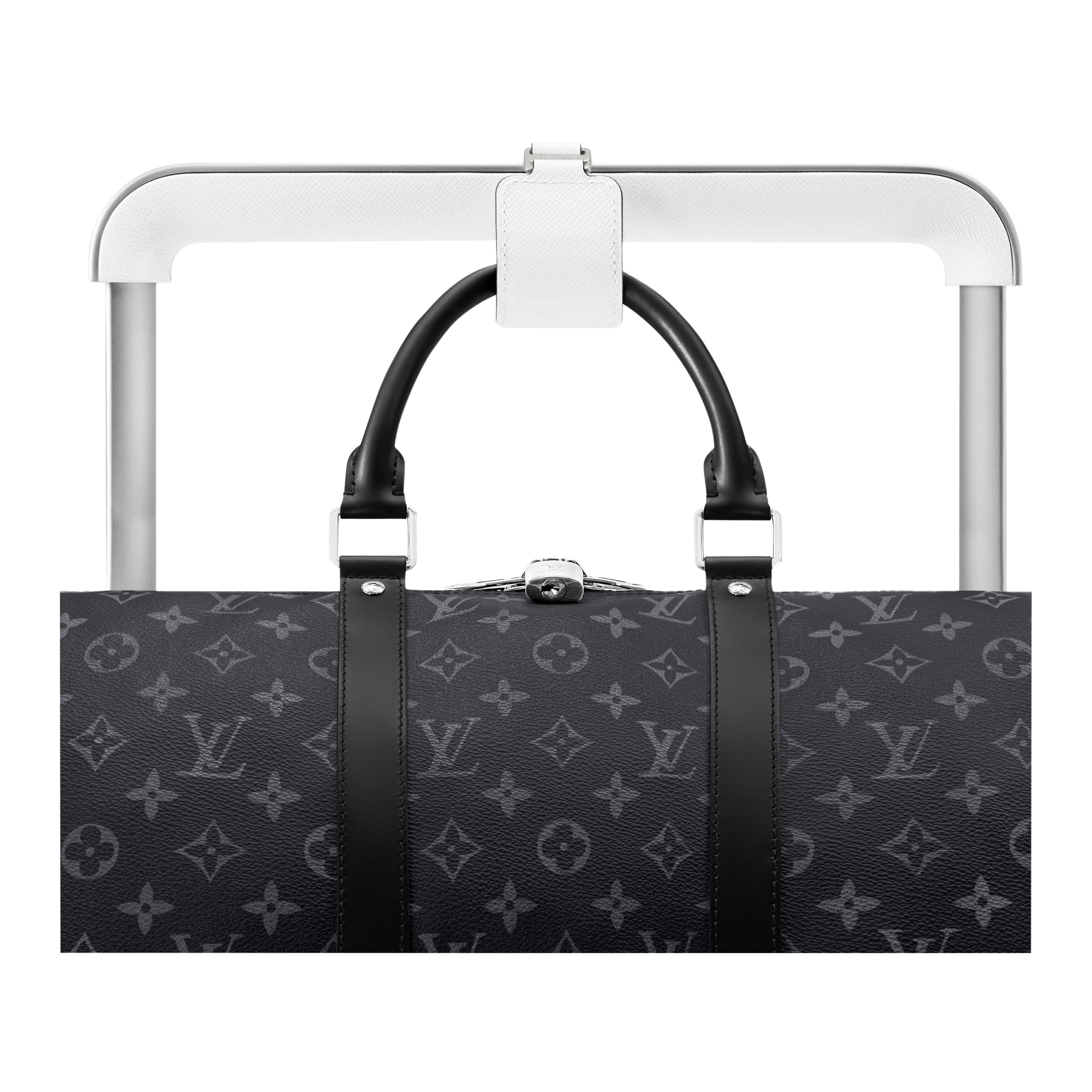Мужской рюкзак Louis Vuitton Horizon 55 (белый) — фото 7
