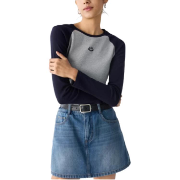 Женская футболка GAP Logo T (разноцветная) — фото 11