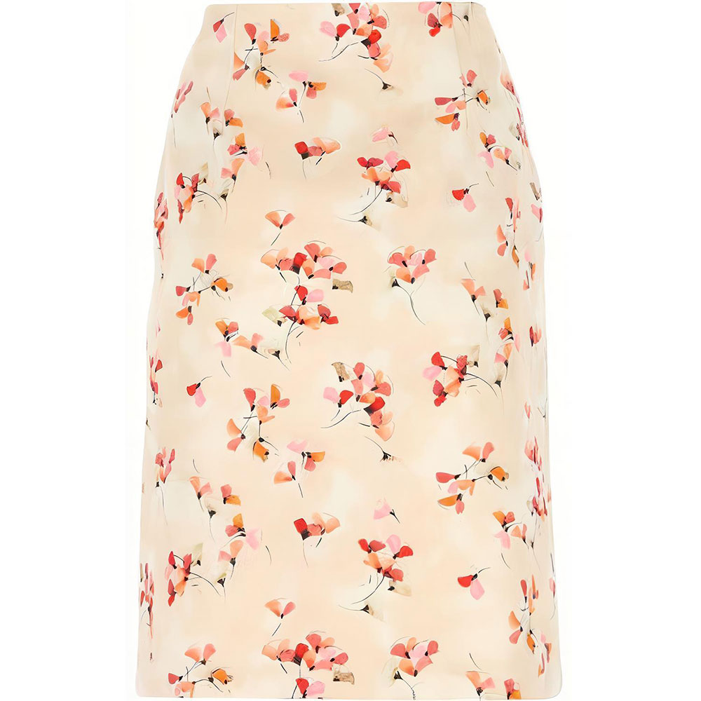 PRADA SS21 Casual Long Skirt Women's Multicolor