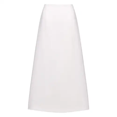 DIOR SS24 Casual Long Skirt Women's White
