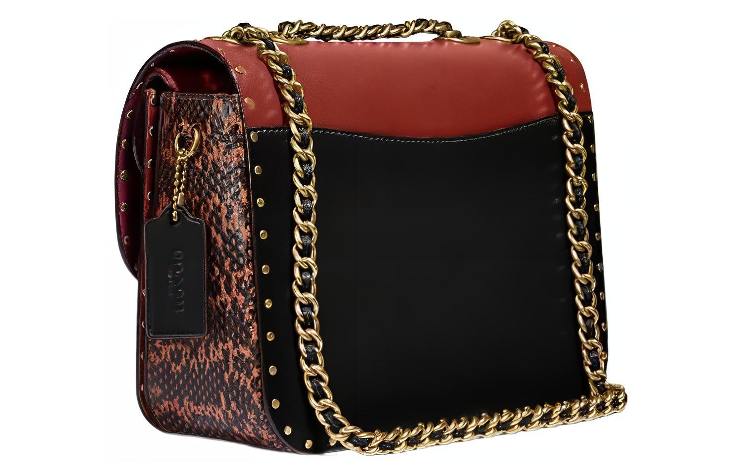 Женская сумка COACH Madison 23 (черное) — фото 4