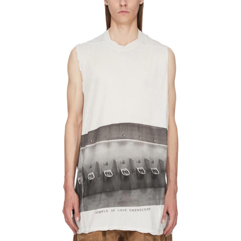 Мужская майка RICK OWENS SS26 (черная)