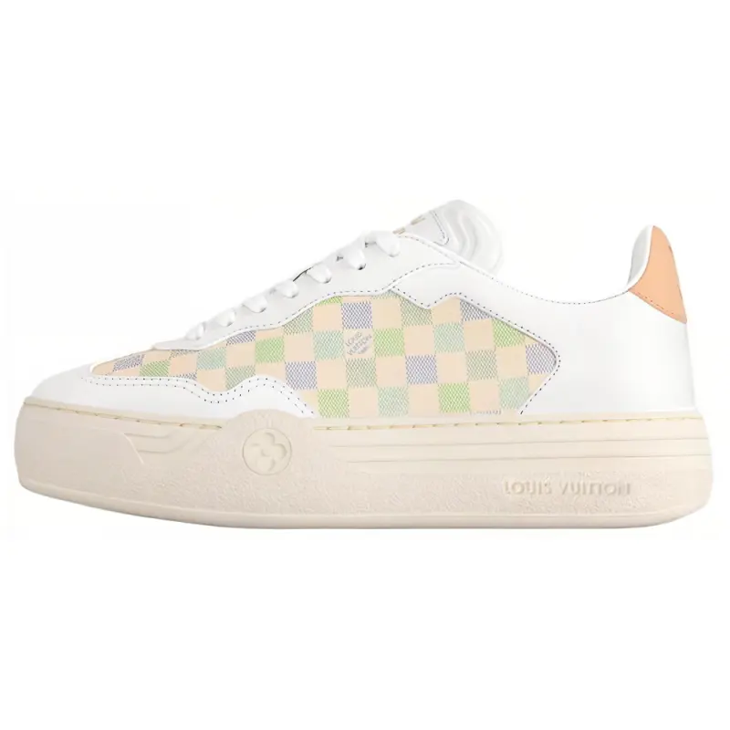 LOUIS VUITTON Groovy Low top Skateboard Shoes Women's White