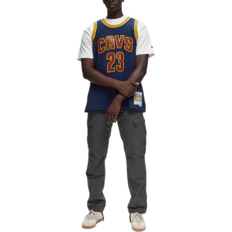 Mitchell Ness x NBA Swingman Basketball Jersey Men’s Dark Blue