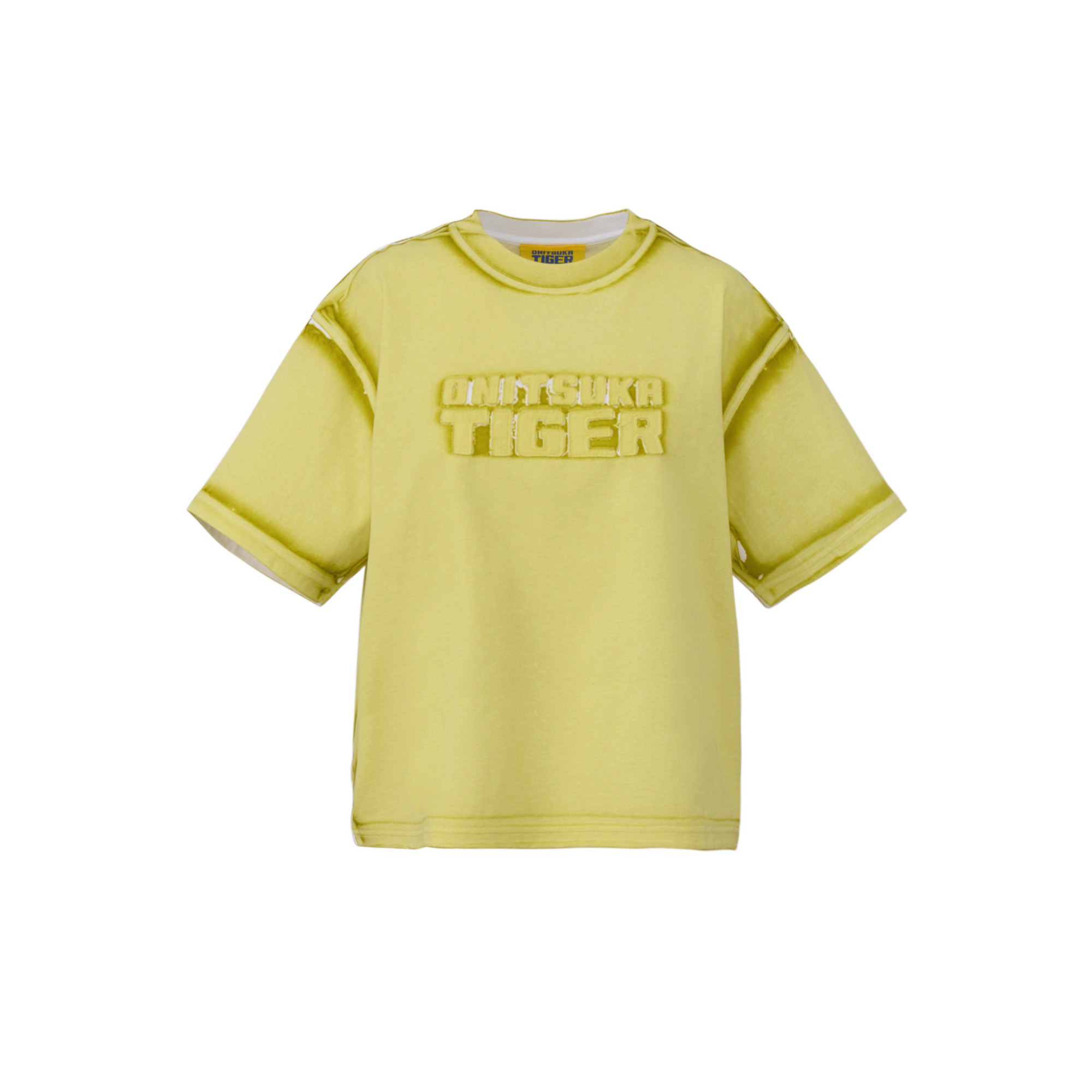 Женская футболка Onitsuka Tiger DENIVITA WS TEE (желтая)