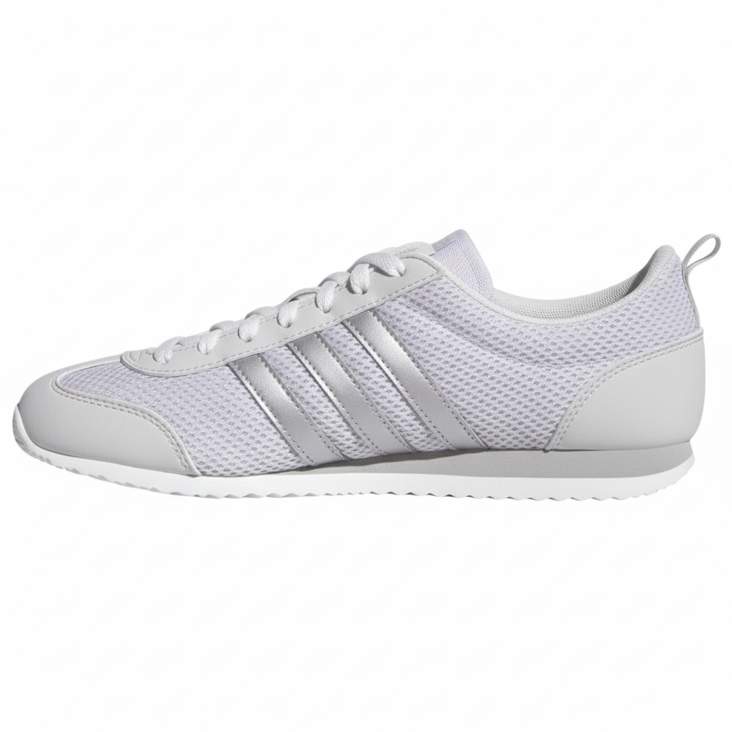 Кеды adidas VS JOG 2.0 (серо-белые)