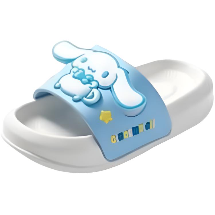 Sanrio Sanrio Jade Dog Lightweight Anti-Slip Cartoon Cute Style IP Peripheral Home Sandals and Slippers Beige and Sky Blue