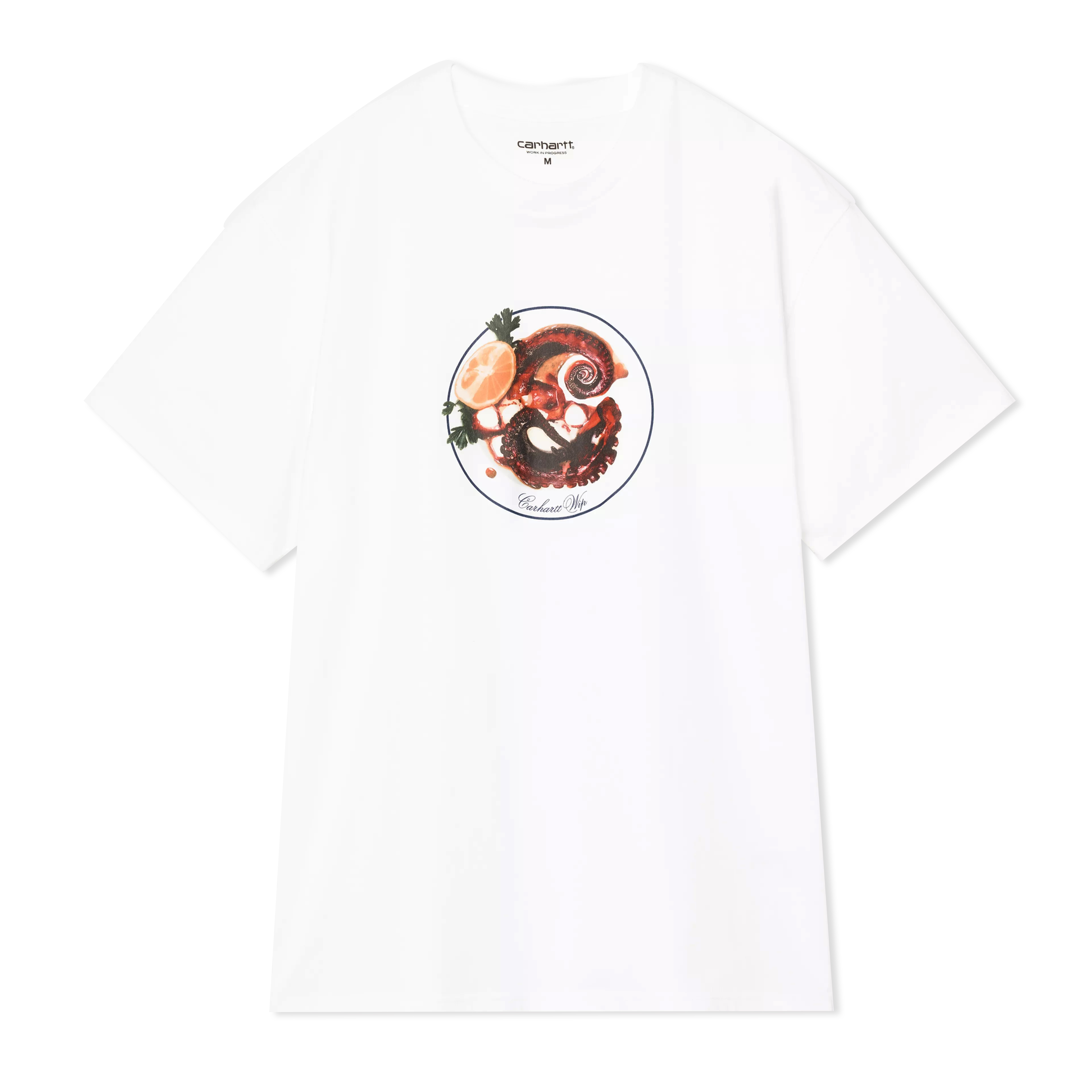 Футболка Carhartt WIP SS26 S/S Octopus T-Shirt (белая)
