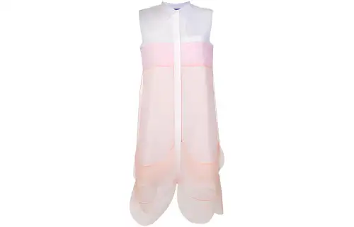 PRADA Shirts Women's White Square Collar Moderate Other