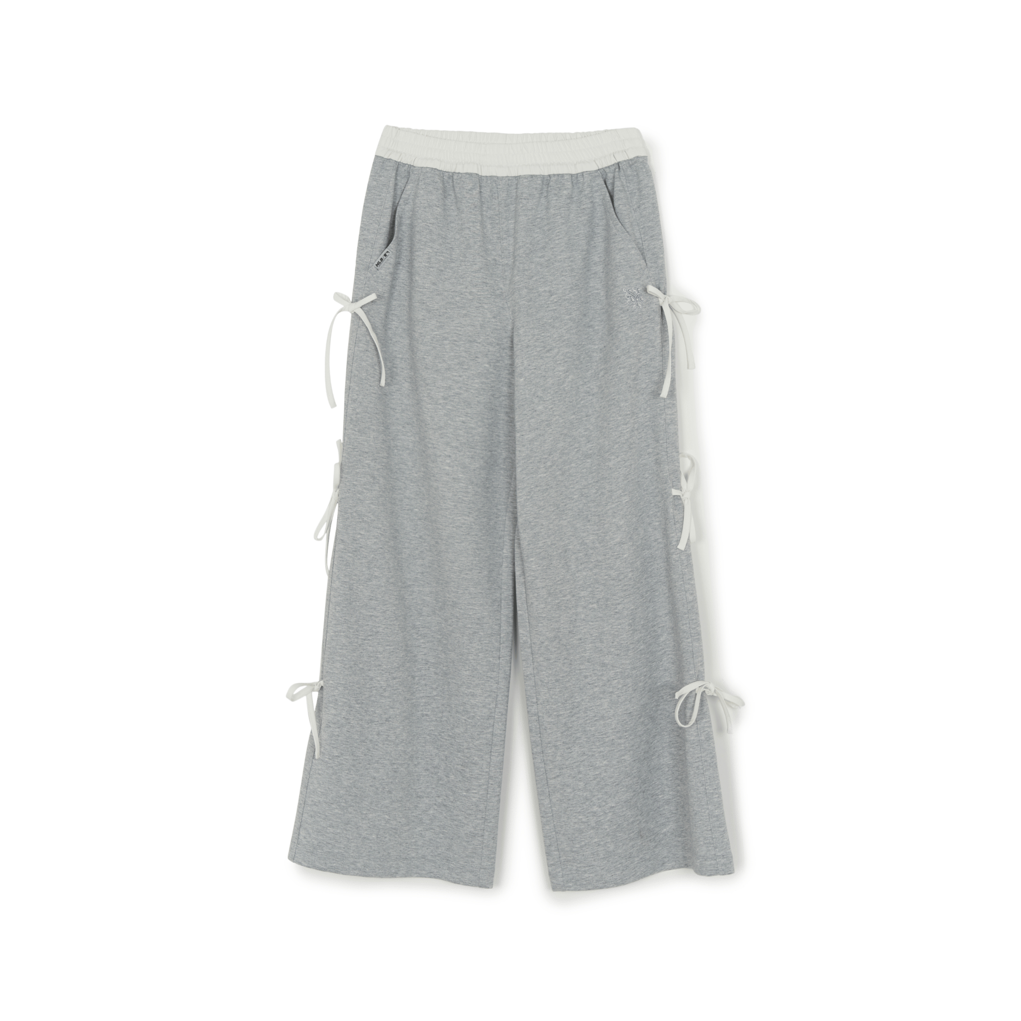 Женские штаны MLB New York Mets Bow Pants (сине-белые)