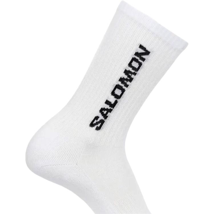 SALOMON Crew Socks Women’s 3 Pack White