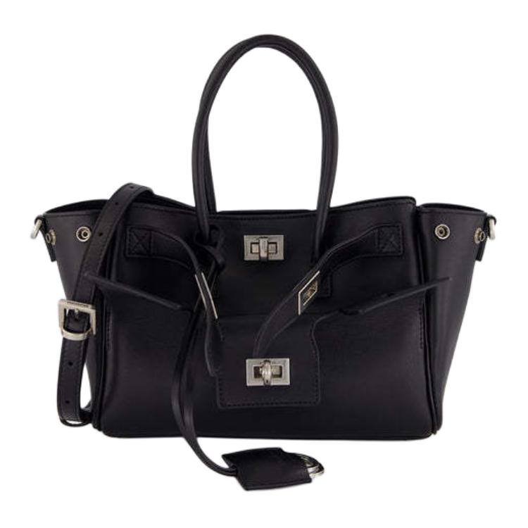 Женская сумка Balenciaga Bel Air Mini 8357322ABAW1000 (черная)
