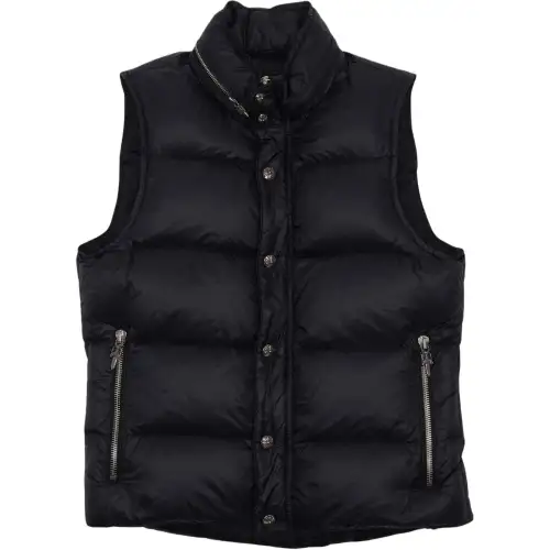Chrome Hearts Down Vest Men's Black