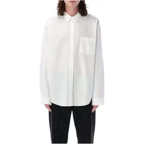 Balenciaga Collared Long Sleeve Shirt