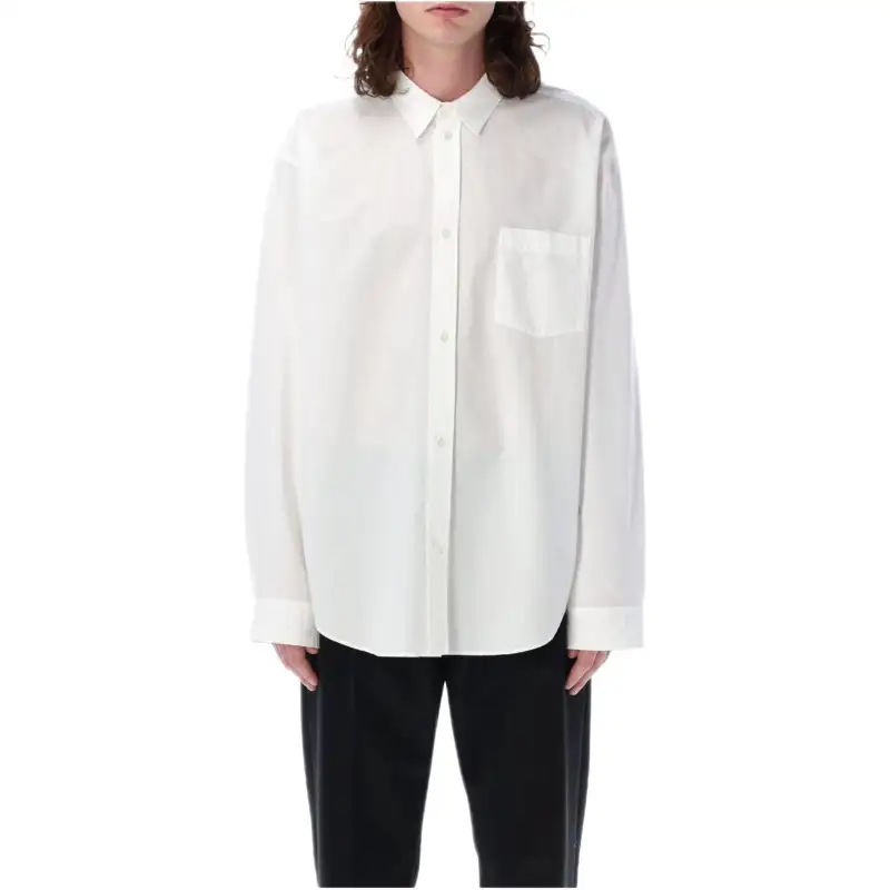 Balenciaga Collared Long Sleeve Shirt
