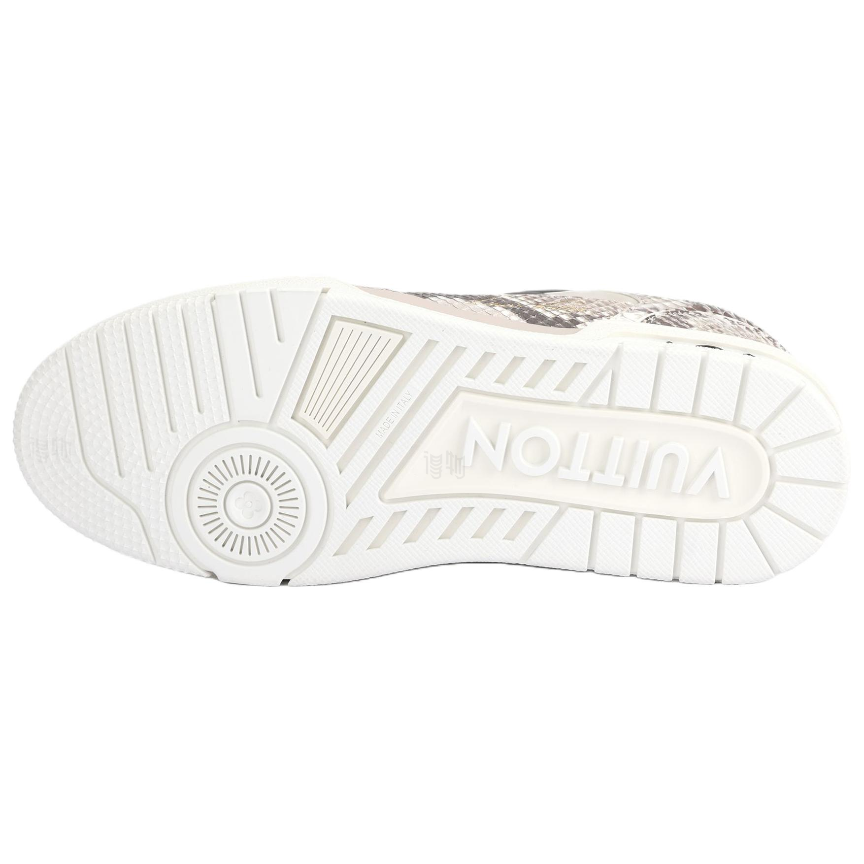 Мужские кеды Louis Vuitton Trainer (светло-коричневые) — фото 5