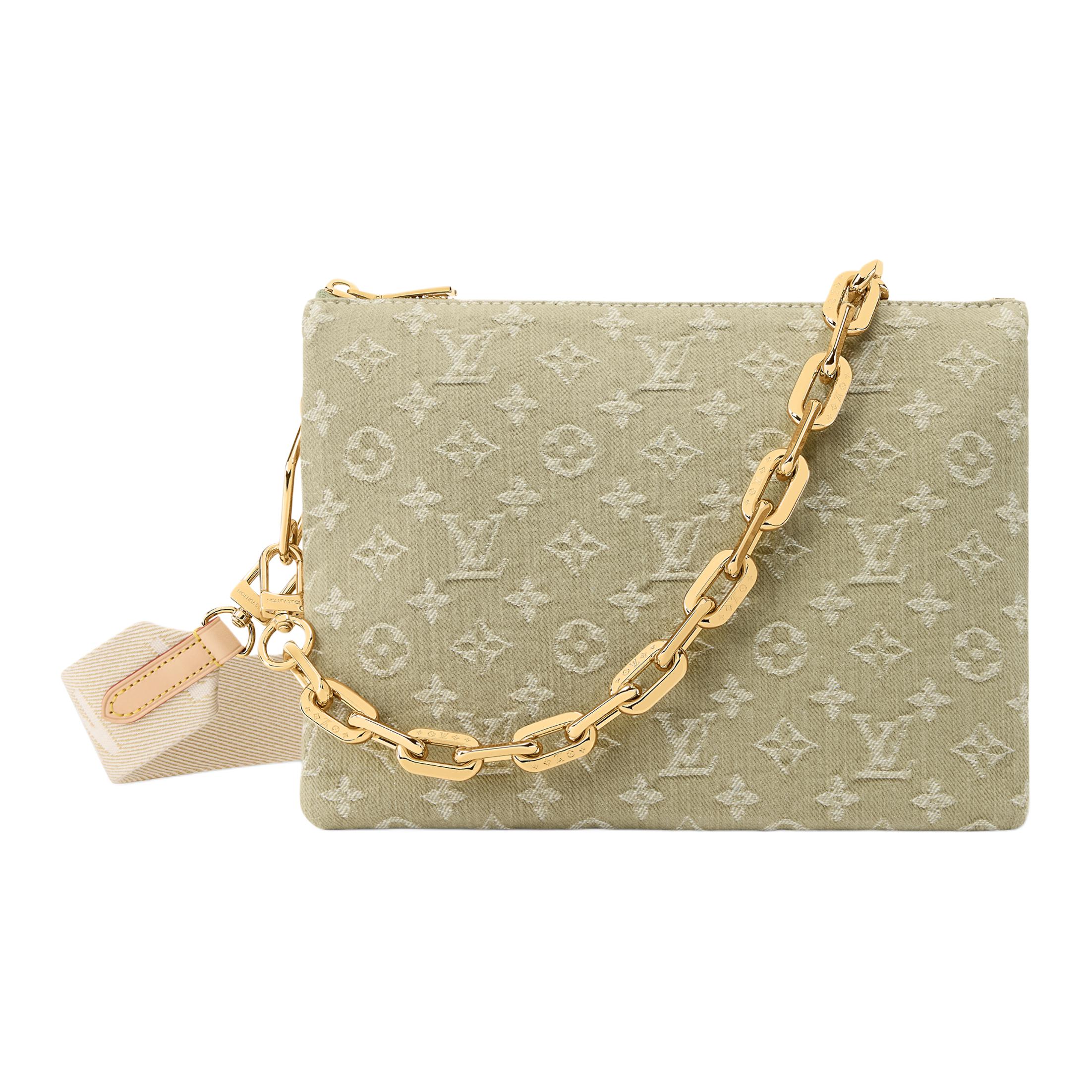 Женская сумка Louis Vuitton LOUIS VUITTON Coussin Monogram (зеленая)