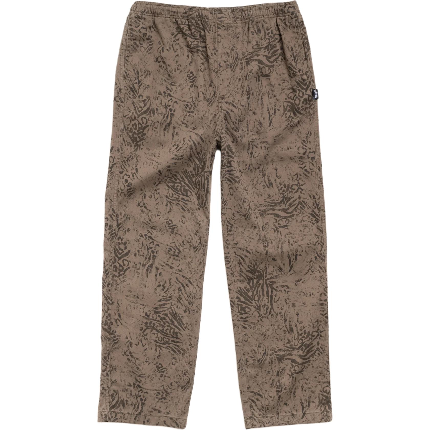 Брюки Stussy SS26 Beach Pant Cotton Twill (бежевые) — фото 7