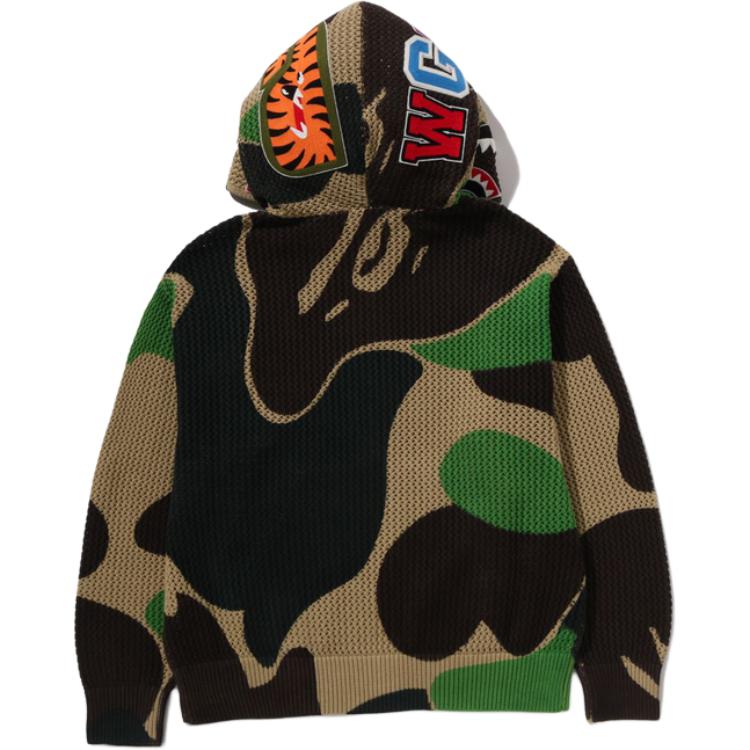 Мужское худи A BATHING APE SS26 ABC Camo (зеленое) — фото 3