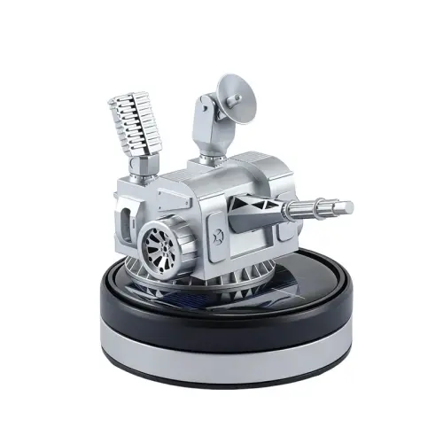 Creative automatic rotating perfume solar-powered for auto, universal aromatherapy
