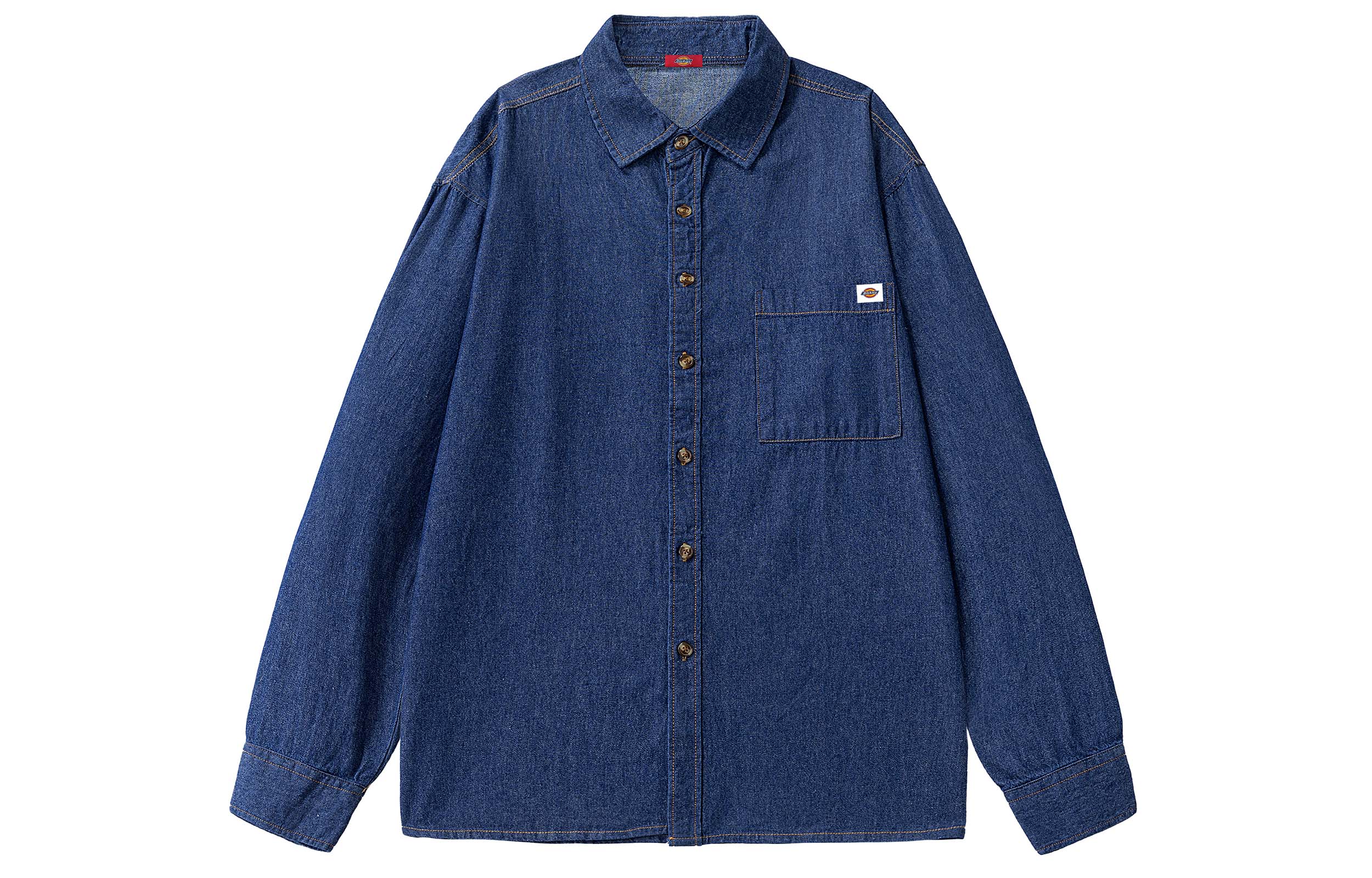 Рубашка Dickies DKU261MWH042-PZY (синяя)