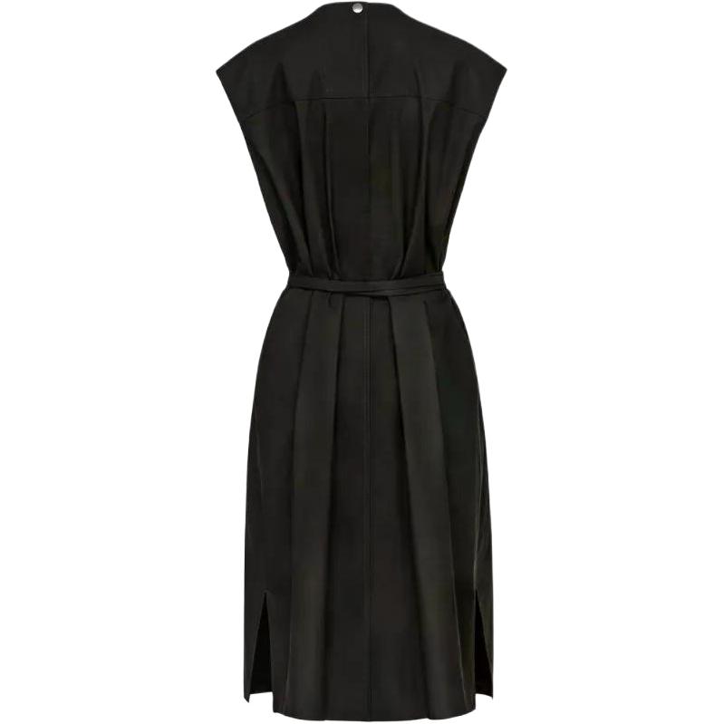 Женский комбинезон RICK OWENS V-Neck Jumpsuit (черный) — фото 2