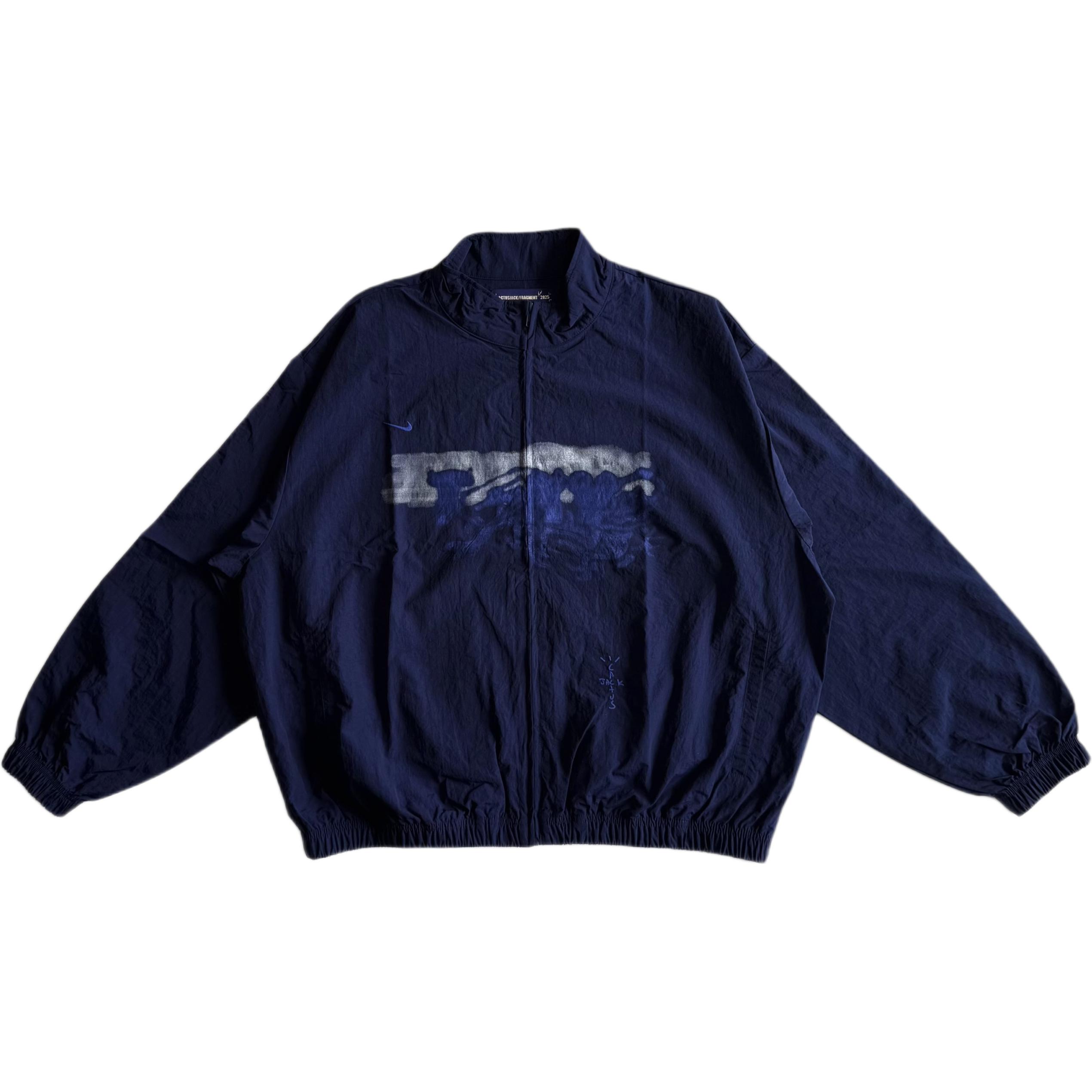 Куртка Travis Scott × Fragment Design x Nike FW25 logo (черный)