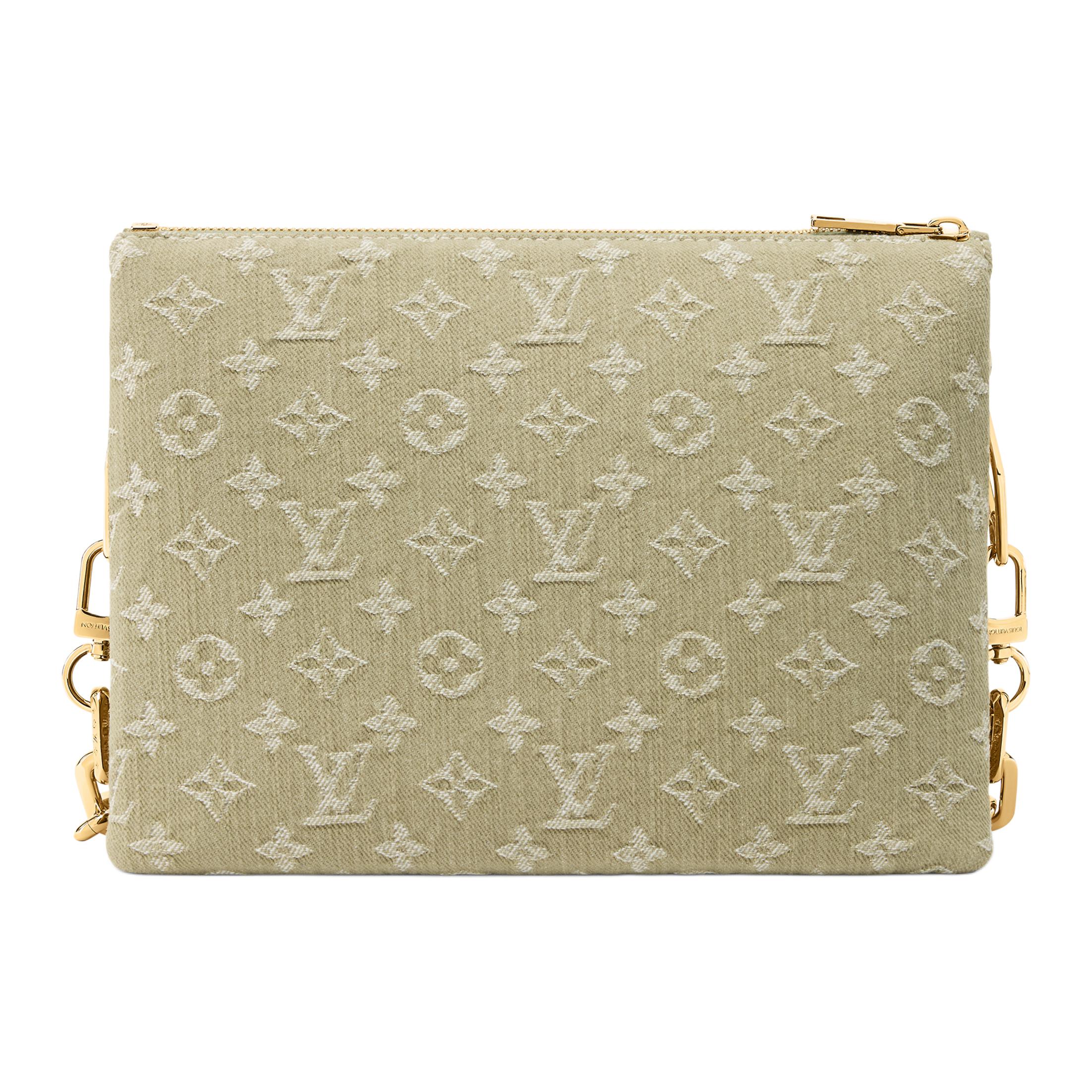 Женская сумка Louis Vuitton LOUIS VUITTON Coussin Monogram (зеленая) — фото 3