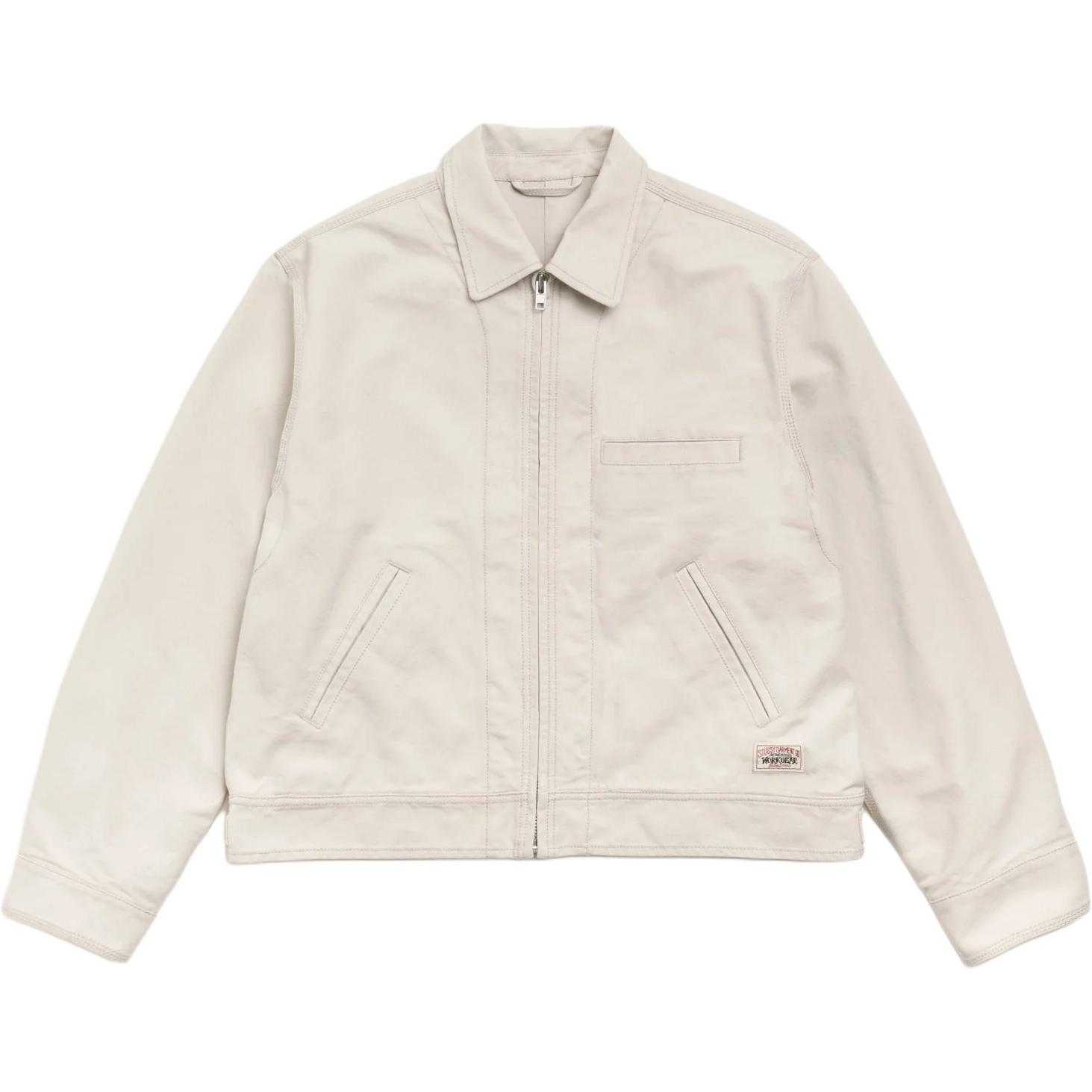 Куртка Stussy SS26 Work Jacket Collared (коричневая) — фото 9