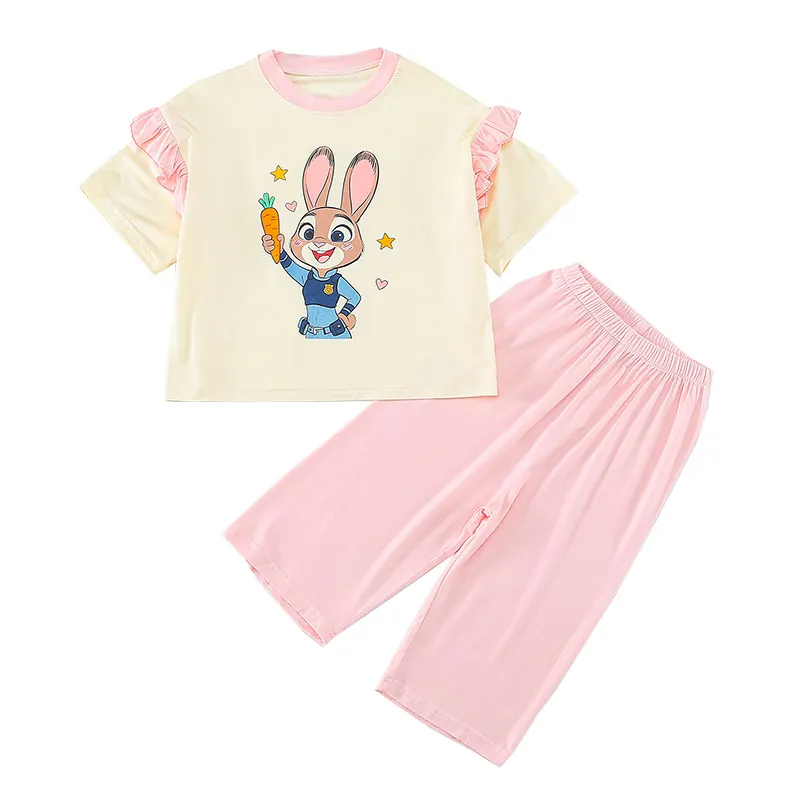 Disney Kids Loungewear Sets Crew Neck Moderate Mid Length