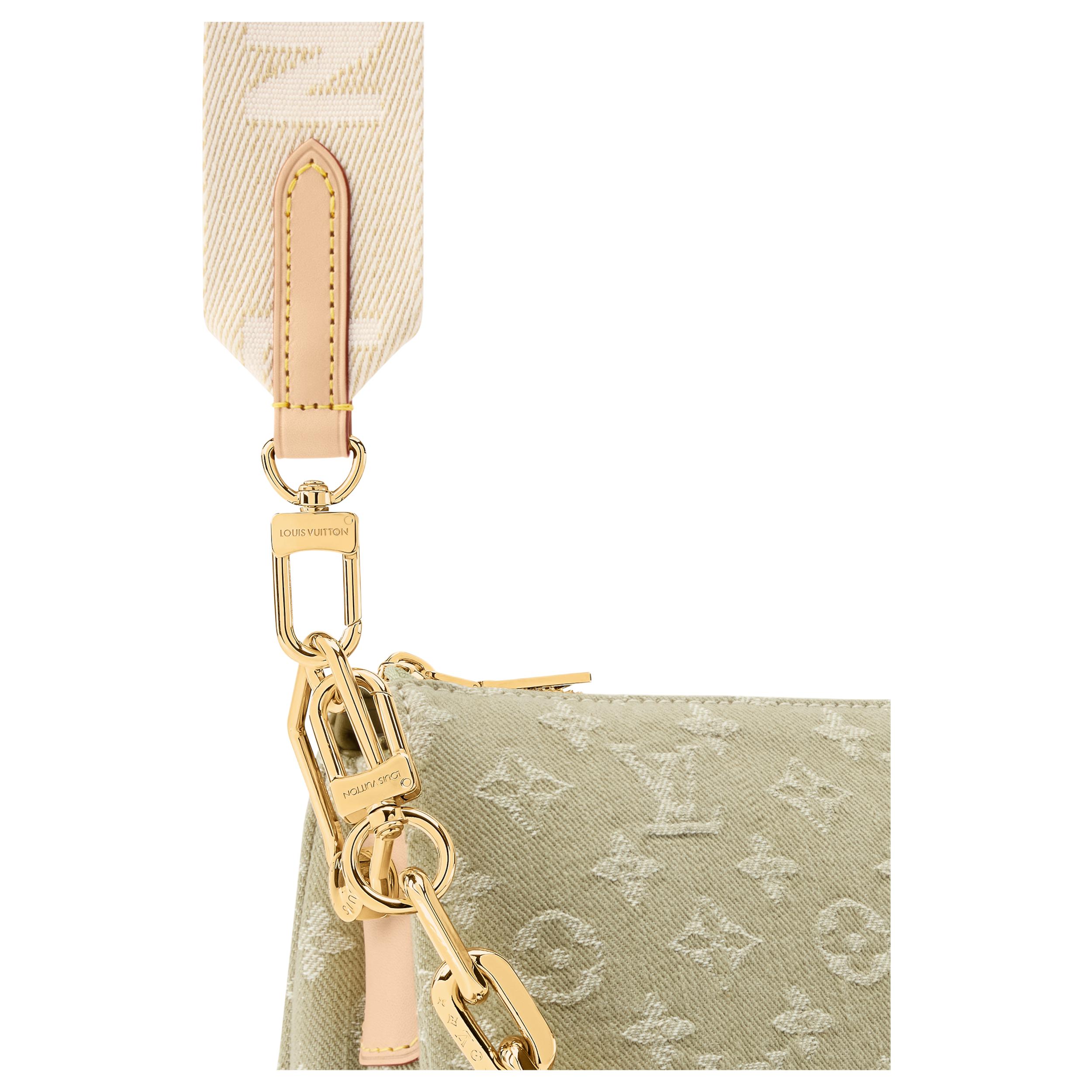 Женская сумка Louis Vuitton LOUIS VUITTON Coussin Monogram (зеленая) — фото 6