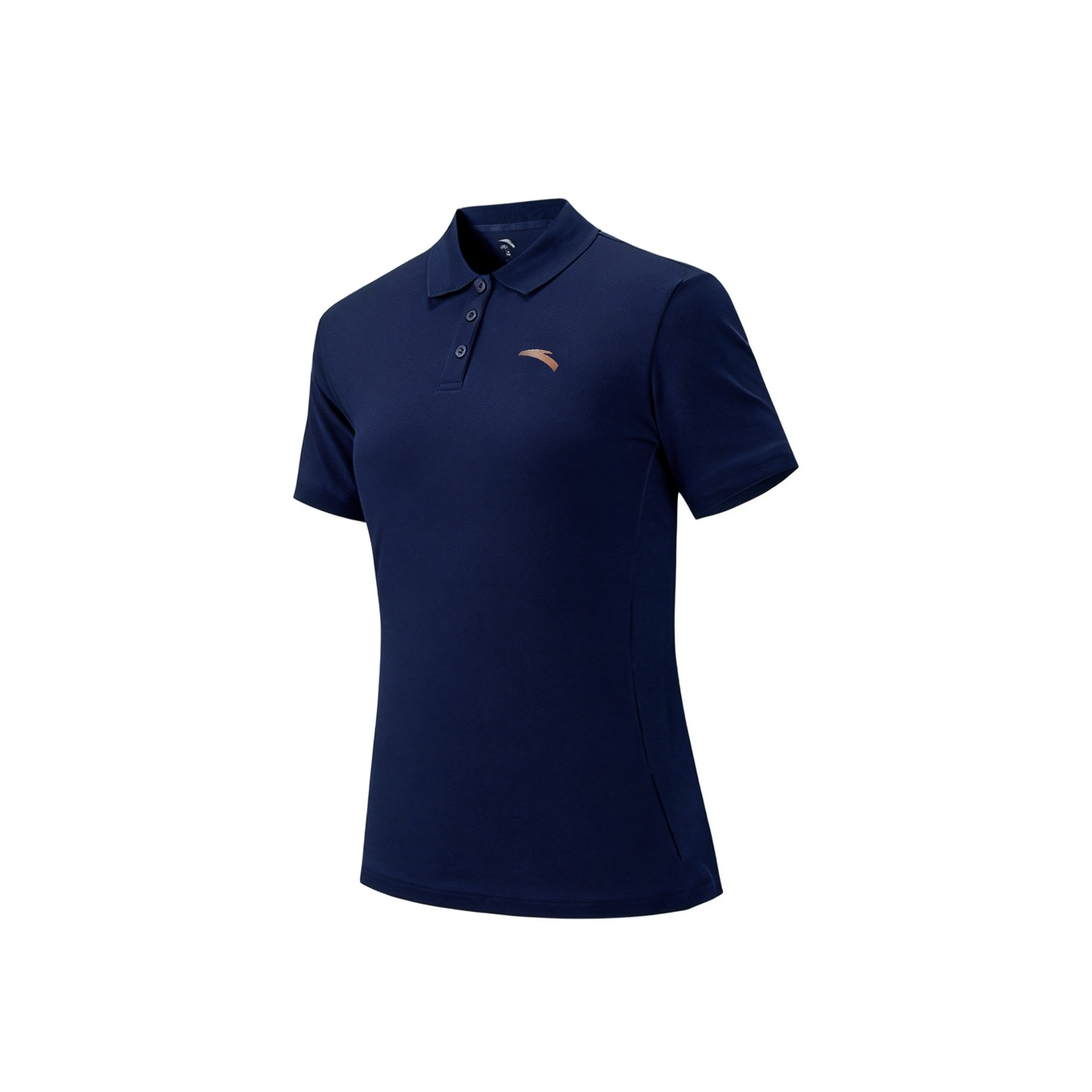 Женская футболка Anta Anta Polo (темно-синяя)