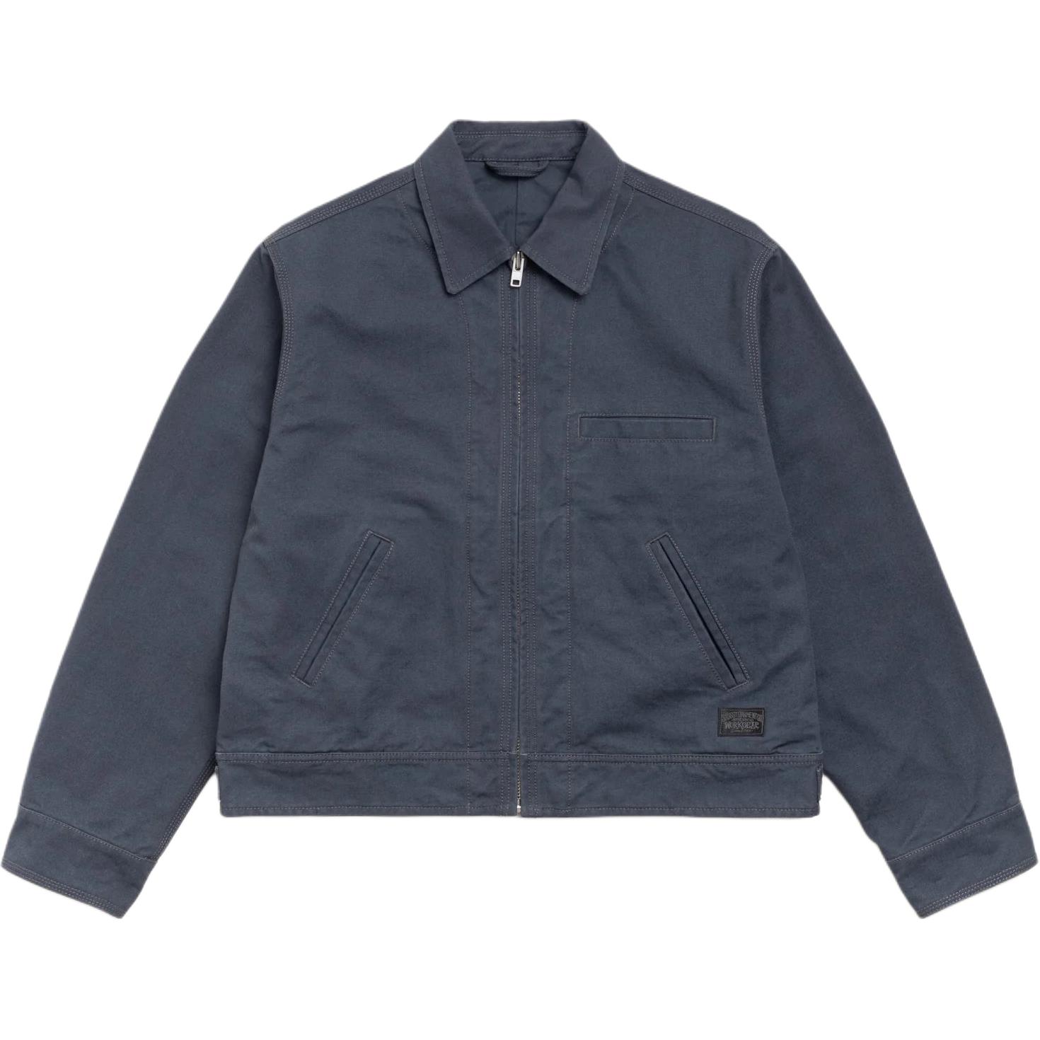 Куртка Stussy SS26 Work Jacket Collared (коричневая) — фото 3