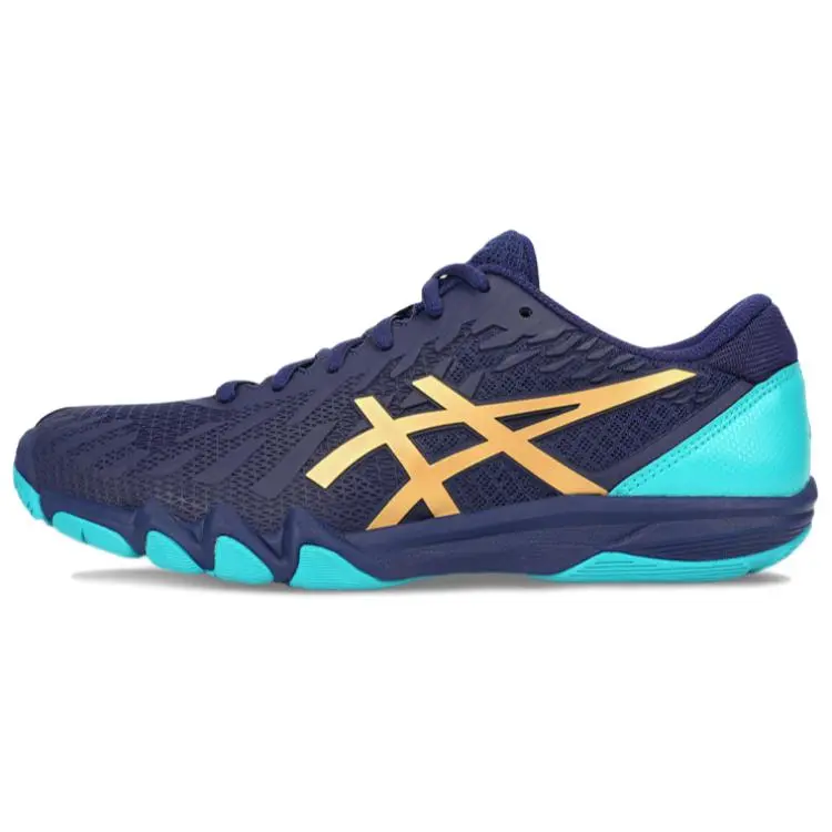 ASICS Attack Bladelyte 4 Slip Resistant, Abrasion Resistant, Breathable, Rebound Table Tennis Shoes Unisex Blue