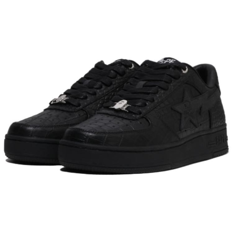 Мужские кеды A BATHING APE × mastermind JAPAN BAPE STA (черный) — Чёрный — фото 2