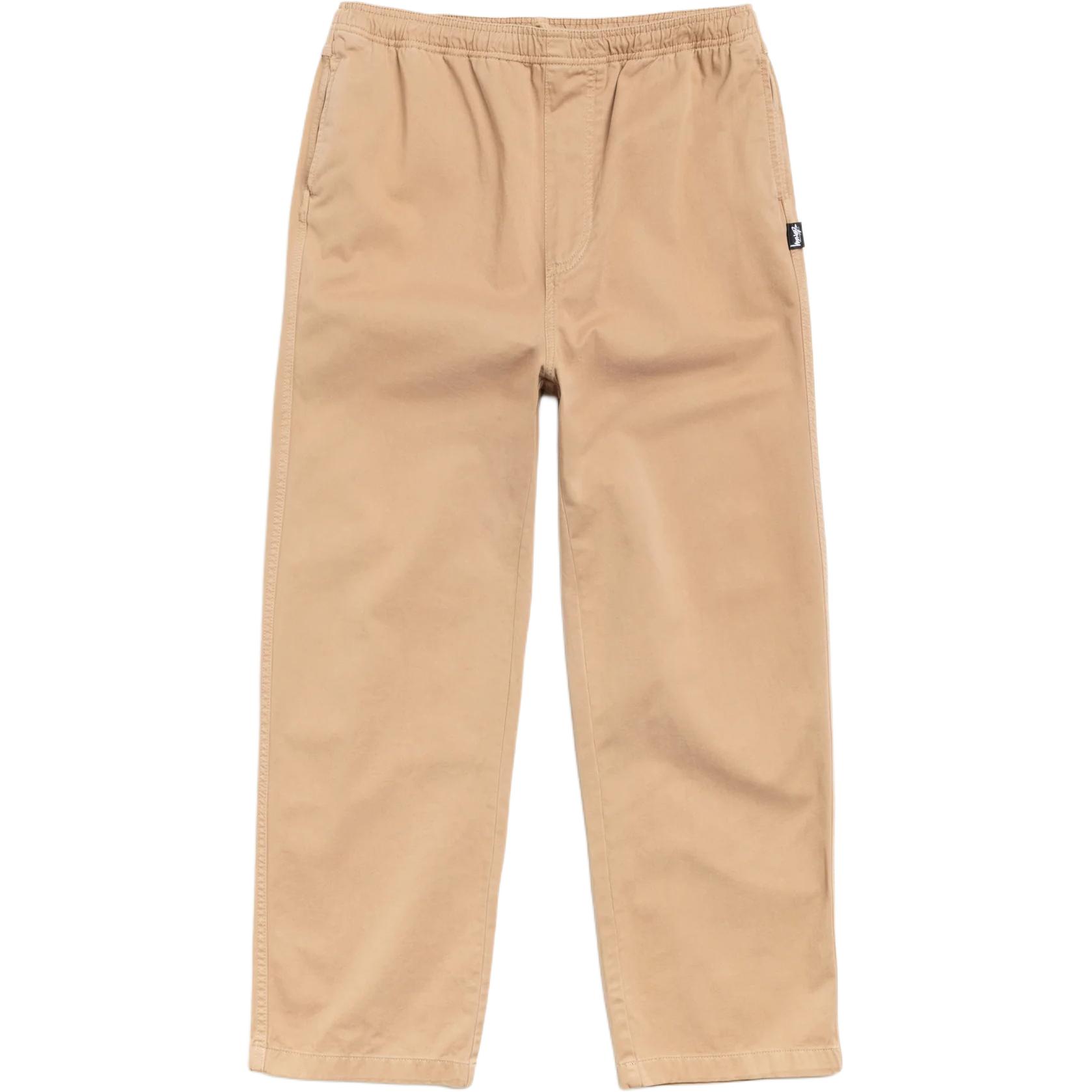 Брюки Stussy SS26 Beach Pant Cotton Twill (бежевые) — фото 3