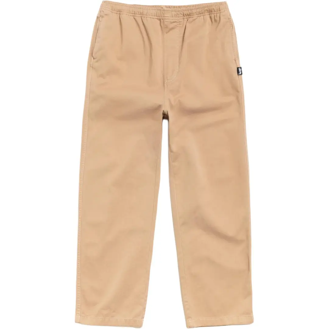 Stussy SS26 BEACH PANT COTTON TWILL Casual Pants Unisex